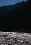 Kayaker on the Yampa River.
